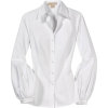 Blouse - Bishop Sleeve - 长袖衫/女式衬衫 - 