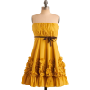 Yellow dress - Dresses - 