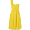 Yellow dress - sukienki - 