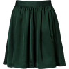 green skirt - Suknje - 