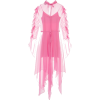 Elenareva, Sheer, Pink - Dresses - 
