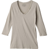 アメリカンラグ シー[AMERICAN RAG CIE] 【再入荷】７分袖 ＶネックＴシャツライトベージュ - Long sleeves t-shirts - ¥6,825  ~ £46.09