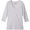 アメリカンラグ シー[AMERICAN RAG CIE] 【再入荷】７分袖 ＶネックＴシャツホワイト - Long sleeves t-shirts - ¥6,825  ~ £46.09