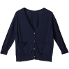 アメリカンラグ シー[AMERICAN RAG CIE] Ｃｕ／綿／Ｎｙハイゲージカーディガンネイビー - Swetry na guziki - ¥10,500  ~ 80.13€