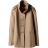 ドゥーズィエム クラス[DEUXIEME CLASSE] ウール二重織り ポンチョベージュ - Jacket - coats - ¥40,950  ~ $363.84