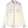 ドゥーズィエム クラス[DEUXIEME CLASSE] 【ＬＩＢＥＲＴＹ ＲＯＳＥ ＡＲＣＨＩＶＥＳ】シルクミリタリーシャツベージュ - Long sleeves shirts - ¥19,950  ~ $177.26