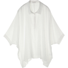 ドゥーズィエム クラス[DEUXIEME CLASSE] Ｃ／ストライプ ポンチョ風シャツホワイト - Shirts - ¥16,800  ~ £113.45