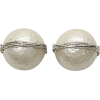 ガリャルダガランテ[GALLARDAGALANTE] シュガーパールピアスホワイト - Earrings - ¥4,200  ~ $37.32