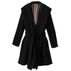 ガリャルダガランテ[GALLARDAGALANTE] フーディロングコートブラウン - Jacket - coats - ¥40,950  ~ $363.84