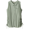 ガリャルダガランテ[GALLARDAGALANTE] クラシックノースリブラウスミントグリーン - 半袖衫/女式衬衫 - ¥14,490  ~ ¥862.63