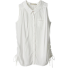 ガリャルダガランテ[GALLARDAGALANTE] クラシックノースリブラウスホワイト - Shirts - ¥14,490  ~ $128.74