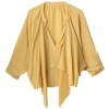 ガリャルダガランテ[GALLARDAGALANTE] シルクレイヤードブラウスベージュ - Camisa - curtas - ¥17,640  ~ 134.62€