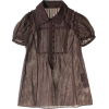 ジル スチュアート[JILLSTUART] ブラウスブラウン - 半袖衫/女式衬衫 - ¥10,500  ~ ¥625.10