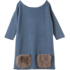 ジル スチュアート[JILLSTUART] ニットワンピースブルー - Dresses - ¥25,200  ~ $223.90