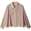 カイラニ[Kai Lani] ビッグシャツピンク - Long sleeves t-shirts - ¥17,640  ~ $156.73