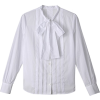 マッキントッシュ フィロソフィー[MACKINTOSH PHILOSOPHY] ローンボウタイ付きブラウスホワイト - Long sleeves shirts - ¥18,900  ~ $167.93