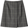 マッキントッシュ フィロソフィー[MACKINTOSH PHILOSOPHY] グレンチェック Ａラインスカートグレー - Skirts - ¥17,850  ~ $158.60