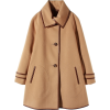 マルティニーク【再入荷】二重織パイピングコート - Jacket - coats - ¥58,800  ~ $522.44