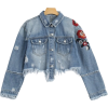 embroidered denim jacket - Chaquetas - 