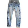 embroidered jeans - Джинсы - 