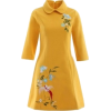 embroidered mini dress - sukienki - 