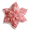 pink snowflake - Ilustracje - 