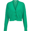 etro cropped cardigan in green - Кофты - 