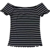 exposed wooden ear thread T-shirt - Majice - kratke - $25.99  ~ 165,10kn