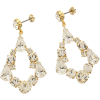 ダイヤ型ストーンピアス　2 - Earrings - ¥2,625  ~ £17.73