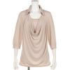 7分袖ドレープカットソー - 长袖衫/女式衬衫 - ¥4,935  ~ ¥293.80