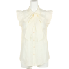 袖レース　ピンタック／BL - 半袖衫/女式衬衫 - ¥4,095  ~ ¥243.79
