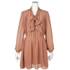 リボンシャツタックプリーツOPセット - Dresses - ¥5,985  ~ £40.42
