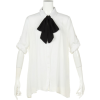 ボウタイ付きパフSH - Рубашки - длинные - ¥4,410  ~ 33.65€