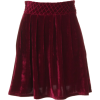 ベロア膝丈SK - Skirts - ¥4,410  ~ £29.78