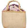 花×リボン柄巾着かごバック - Bag - ¥3,990  ~ $35.45