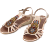 フラットヒール型エスニックサンダル - Sandals - ¥3,589  ~ $31.89