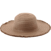 フリンジ付つば広帽 - Chapéus - ¥3,589  ~ 27.39€
