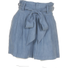 リボン付テンセルデニムショートパンツ - Shorts - ¥7,245  ~ $64.37