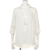 ルーズネックプルオーバーシャツ - Koszule - długie - ¥4,189  ~ 31.97€