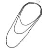 メタルビーズ　ロング／ネックレス - Necklaces - ¥1,575  ~ $13.99