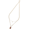スクエア天然石ネックレス - Necklaces - ¥2,940  ~ $26.12