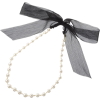 リボン付きパールネックレス - Necklaces - ¥4,095  ~ $36.38