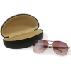 ブラウンティアドロップサングラス - Sunglasses - ¥4,935  ~ 37.66€