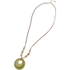斑入りフェイクスエードネックレス - Necklaces - ¥1,312  ~ $11.66