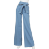 パイピングリボンベルトバギーデニム - 裤子 - ¥12,810  ~ ¥762.62