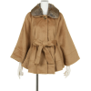 ステンカラー　ポンチョ／コート - Jacket - coats - ¥8,232  ~ $73.14