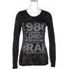 【e．vil】1980L／S　crewneck　tee　ロゴロングTee - Long sleeves t-shirts - ¥14,800  ~ $131.50