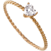 【梨花×jupiter】ハートトパーズ　リング - Jewelry - ¥21,000  ~ $186.59