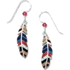 feather earrings - Aretes - 