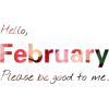 february - Teksty - 